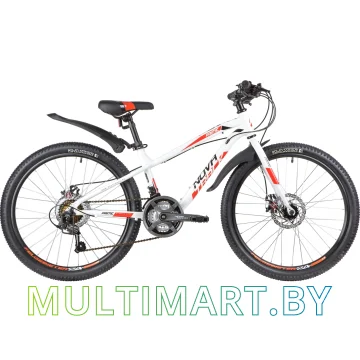 Горный велосипед Novatrack Prime 24AHD.PRIME.13WT20 (белый, 2020) 